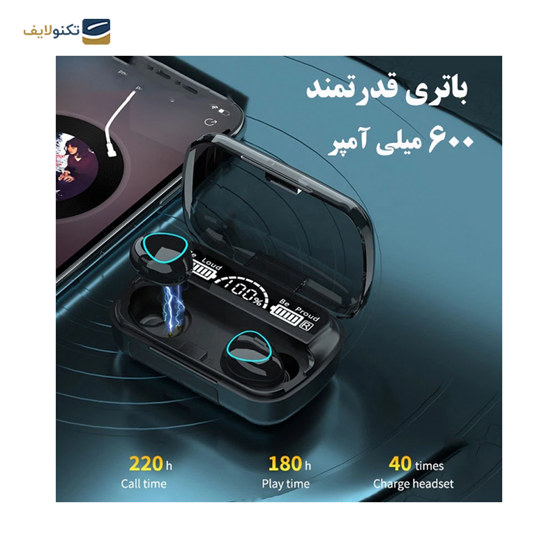 هندزفری بلوتوثی مدل M10 Newest v5.1 - M10 Newest v5.1 Handsfree