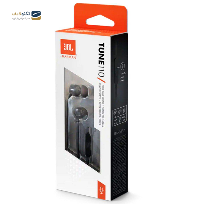  هندزفری جی بی ال مدل Tune 110 - JBL Tune 110 Handsfree