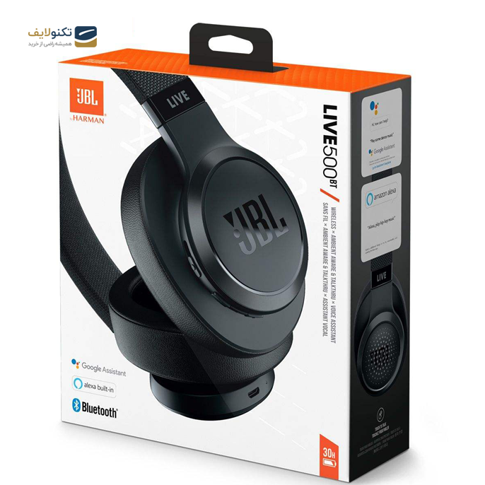  هدفون بی سیم جی بی ال مدل Live 500 BT - JBL Live 500 BT Wireless Headphones