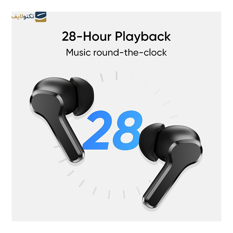 هندزفری بلوتوثی ریلمی مدل Buds T100 - Realme Buds T100 Bluetooth Earbuds