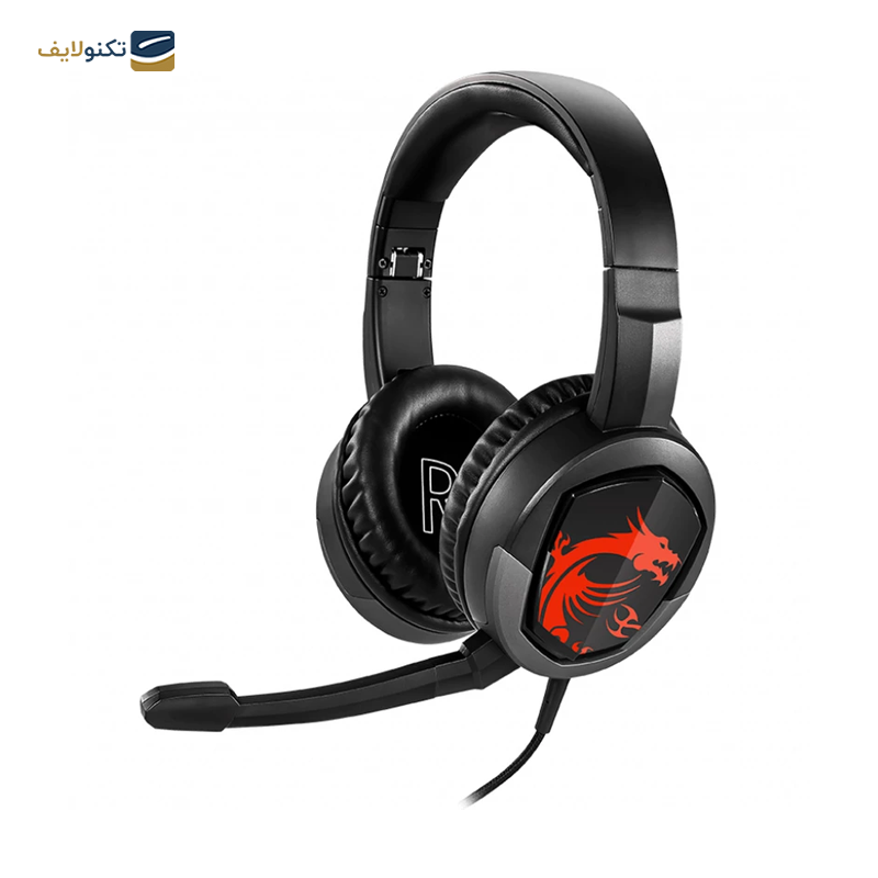 هدفون گیمینگ ام اس آی مدل IMMERSE GH30 - MSI IMMERSE GH30 Gaming Headphone