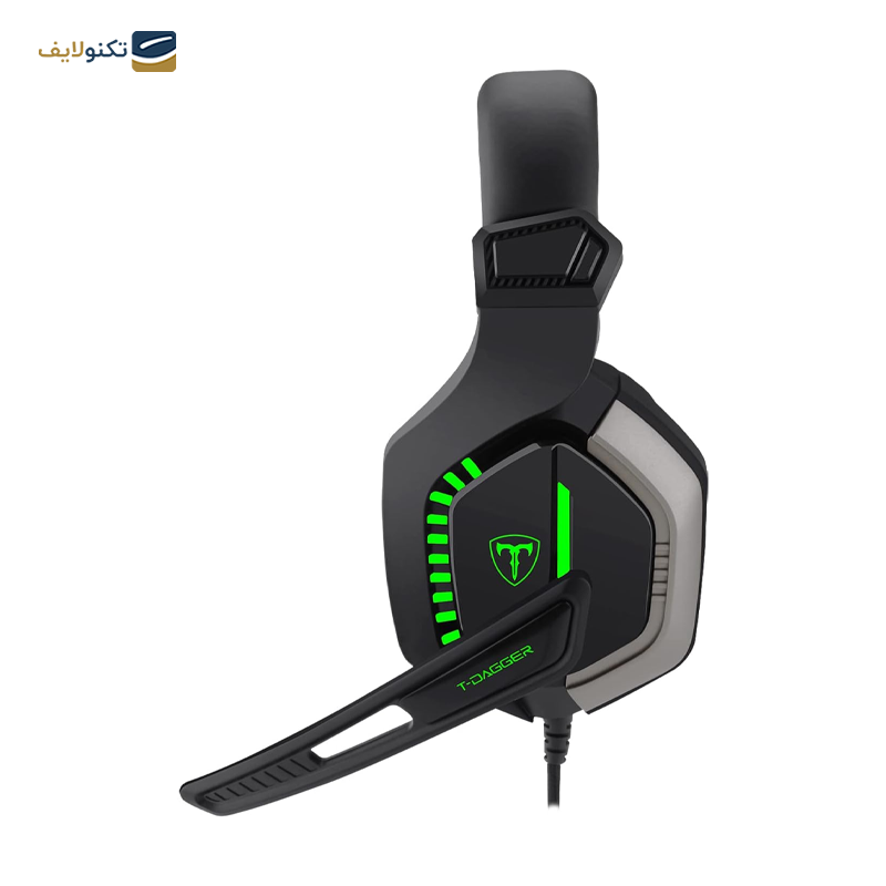 هدفون گیمینگ تی دگر مدل EIGER T-RGH208 - T-DAGGER EIGER T-RGH208 Gaming Headphone