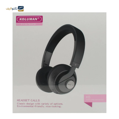 هدفون بی سیم کلومن مدل K6 - Koluman K6 headphone