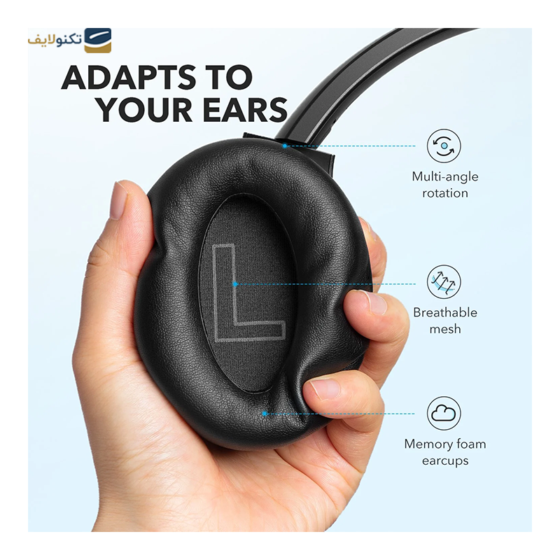 هدفون بی سیم انکر مدل SoundCore Life Q20 Plus - Anker SoundCore Life Q20 Plus A3045 Wireless Headphone