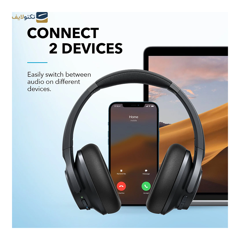 هدفون بی سیم انکر مدل SoundCore Life Q20 Plus - Anker SoundCore Life Q20 Plus A3045 Wireless Headphone