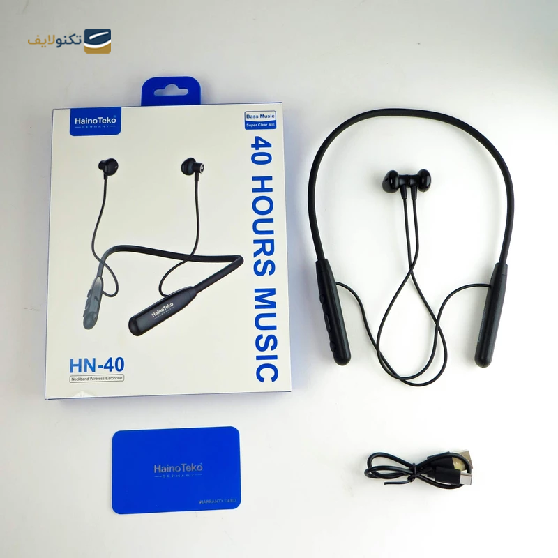 هندزفری بلوتوثی هاینو تکو مدل HN-40 - Haino Teko HN-40 bluetooth handsfree