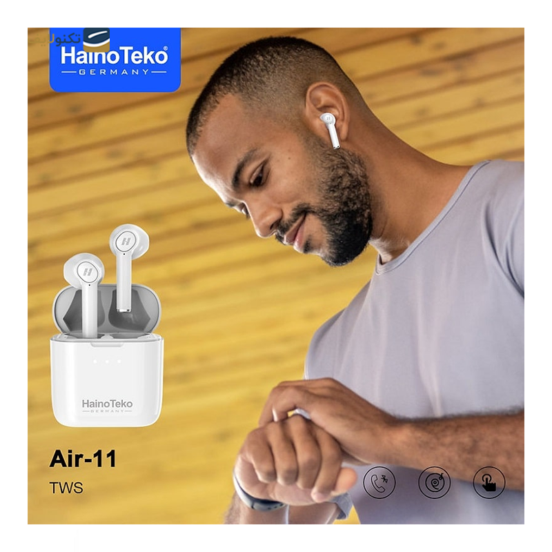 هندزفری بلوتوثی هاینو تکو مدل Air-11 - Haino Teko Air-11 Wireless Headphones