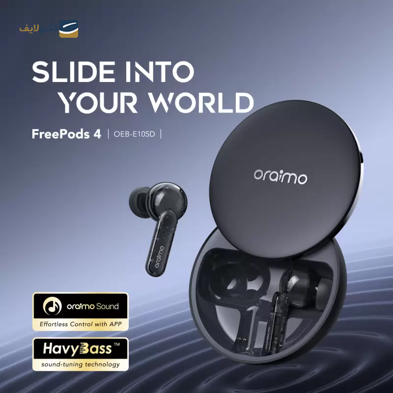 هندزفری بلوتوثی اورایمو مدل FreePods 4 - Oraimo FreePods 4 Bluetooth wireless Handsfree