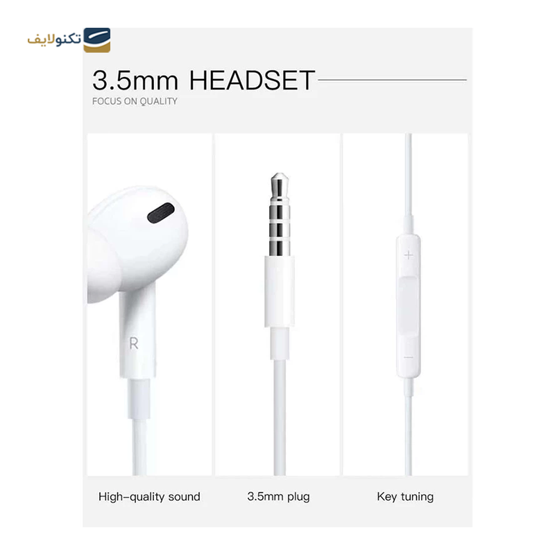 هندزفری سیمی کوتتسی مدل CS8802  - Coteetci CS8802 Wired headphone