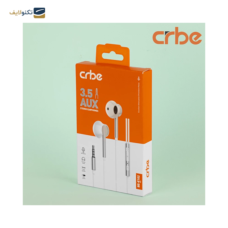 هندزفری سیمی کربی مدل BE-E102 - Crbe BE-E102 Wired headphone