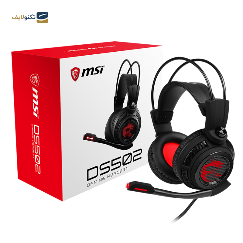 هدفون گیمینگ ام اس آی مدل DS502 - MSI DS502 Gaming Headphone