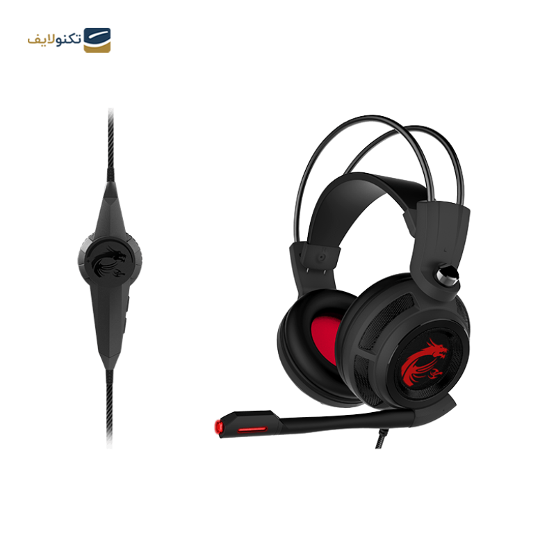 هدفون گیمینگ ام اس آی مدل DS502 - MSI DS502 Gaming Headphone