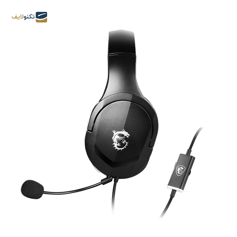 هدفون گیمینگ ام اس آی مدل IMMERSE GH20 - MSI IMMERSE GH20 Gaming Headphone