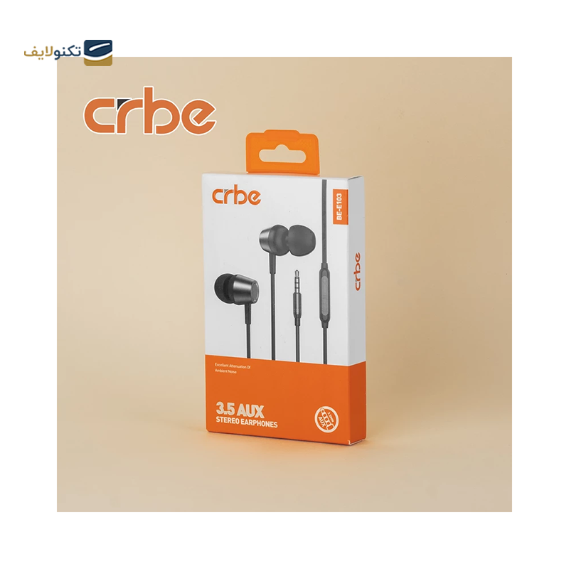 هندزفری سیمی کربی مدل BE-E103 - Crbe BE-E103 Wired headphone