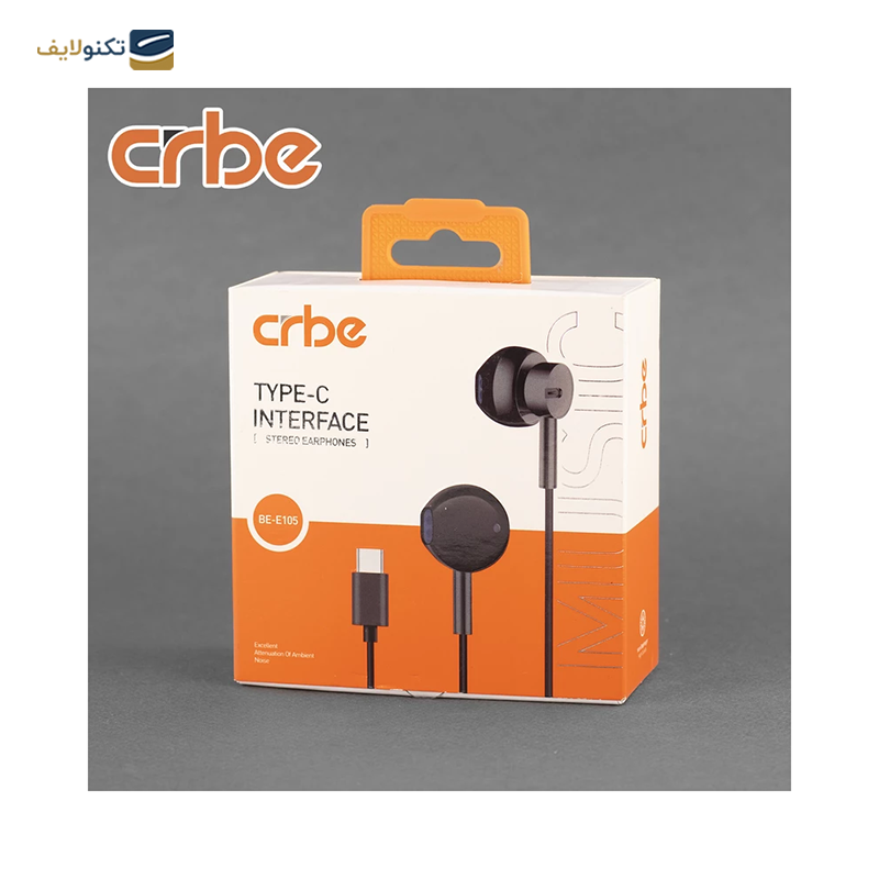 هندزفری سیمی کربی مدل BE-E105 - Crbe BE-E105 Wired headphone