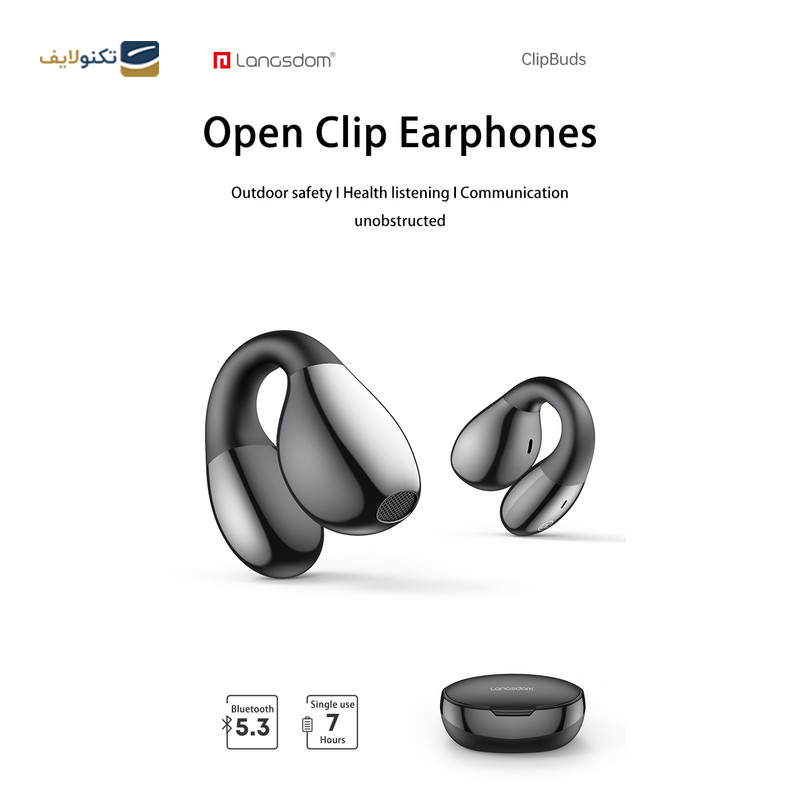 هندزفری بلوتوثی لانگسدوم مدل TS03 - Langsdom TS03 Bluetooth Earbuds