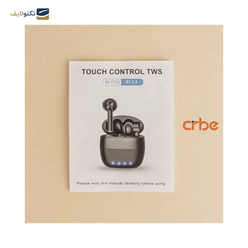 هندزفری بلوتوثی کربی مدل BT-T105 - Crbe BT-T105 bluetooth headphone