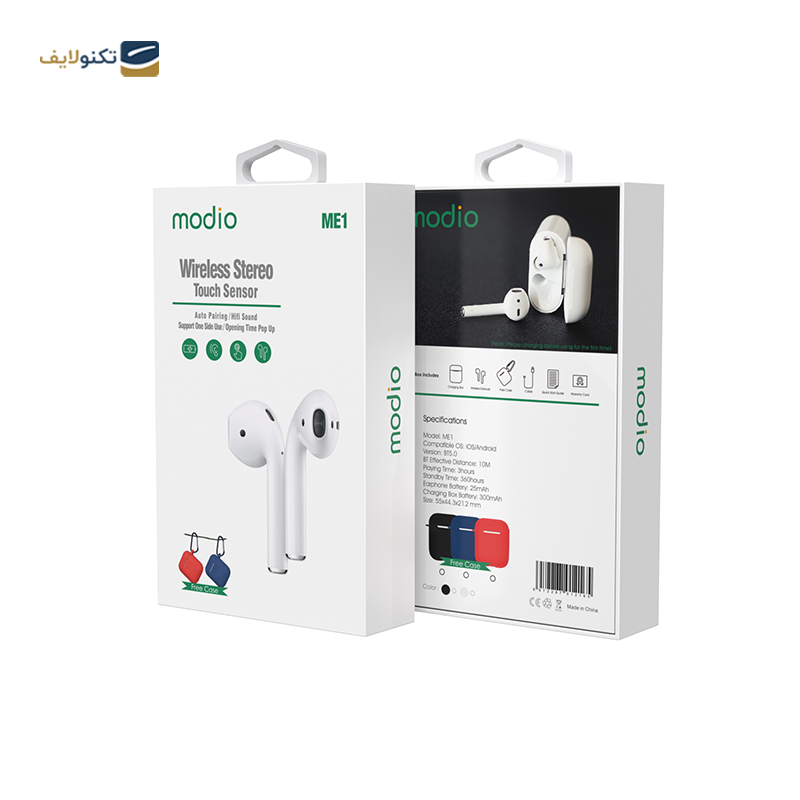 هندزفری بلوتوثی مودیو مدل ME1 - Modio ME1 bluetooth Earbuds