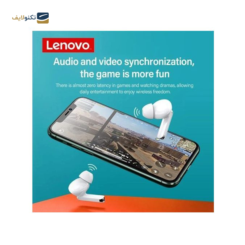 هندزفری بلوتوثی لنوو مدل ThinkPlus Livepods XT90 - Lenovo ThinkPlus Livepods XT90 bluetooth Earbuds