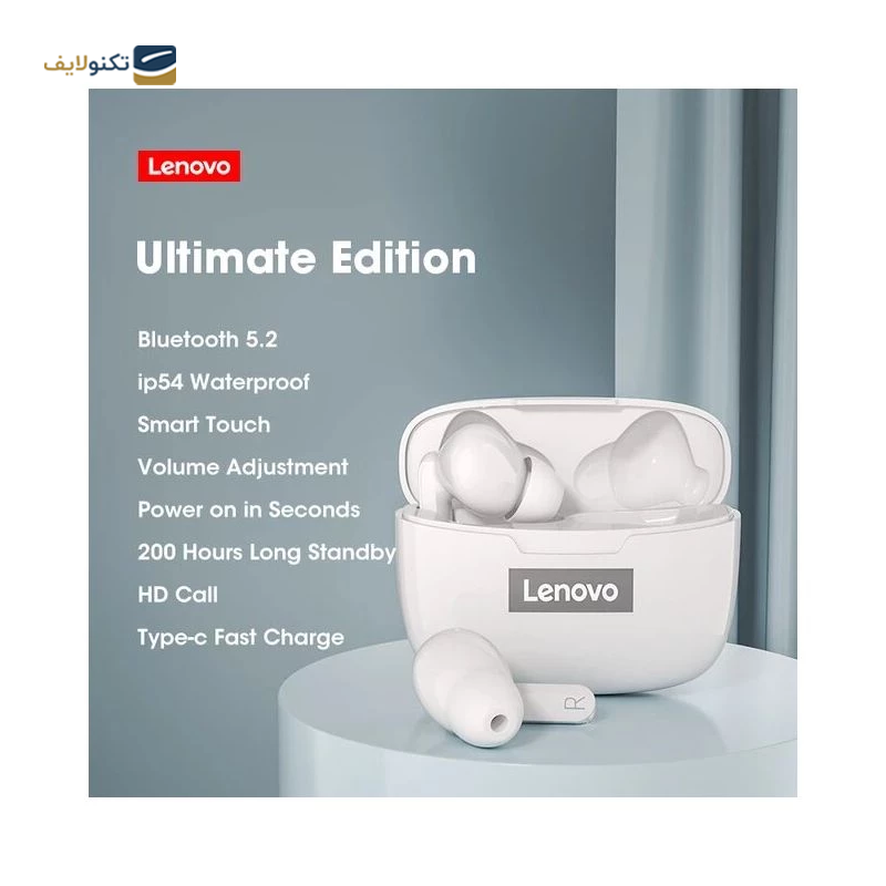 هندزفری بلوتوثی لنوو مدل ThinkPlus Livepods XT90 - Lenovo ThinkPlus Livepods XT90 bluetooth Earbuds