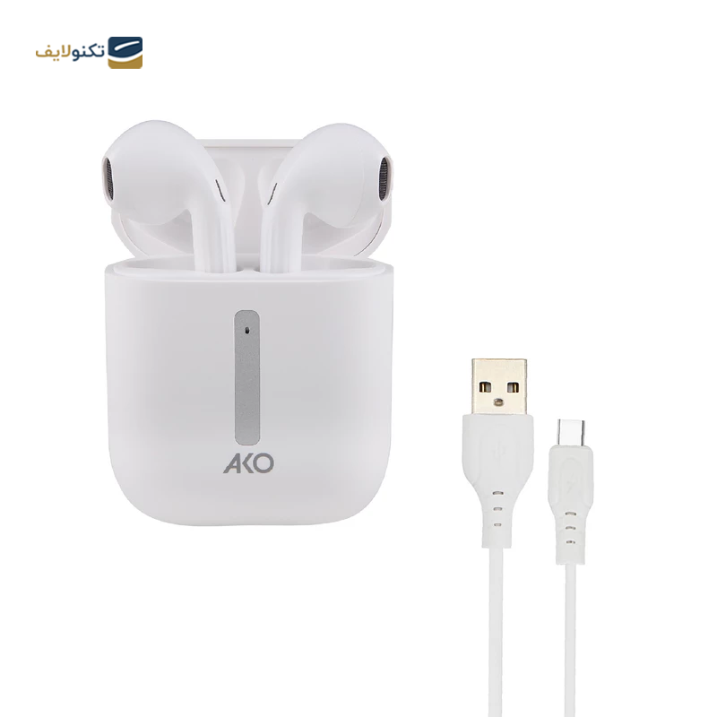 هندزفری بلوتوثی آکو مدل AT- 4 - ACO AT- 4 Bluetooth Earbuds