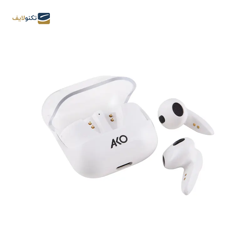 هندزفری بلوتوثی آکو مدل AT- 6 - ACO  AT- 6 Bluetooth Earbuds