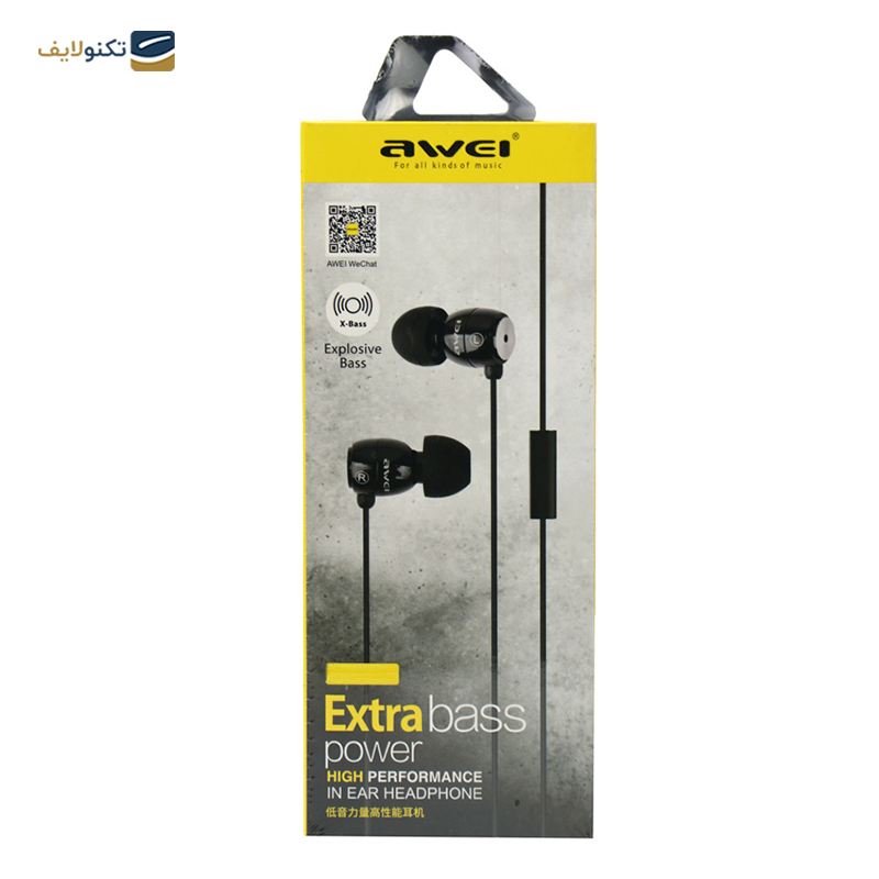 هندزفری سیمی اوی مدل Q-38i - Awei Q-38i Earbuds