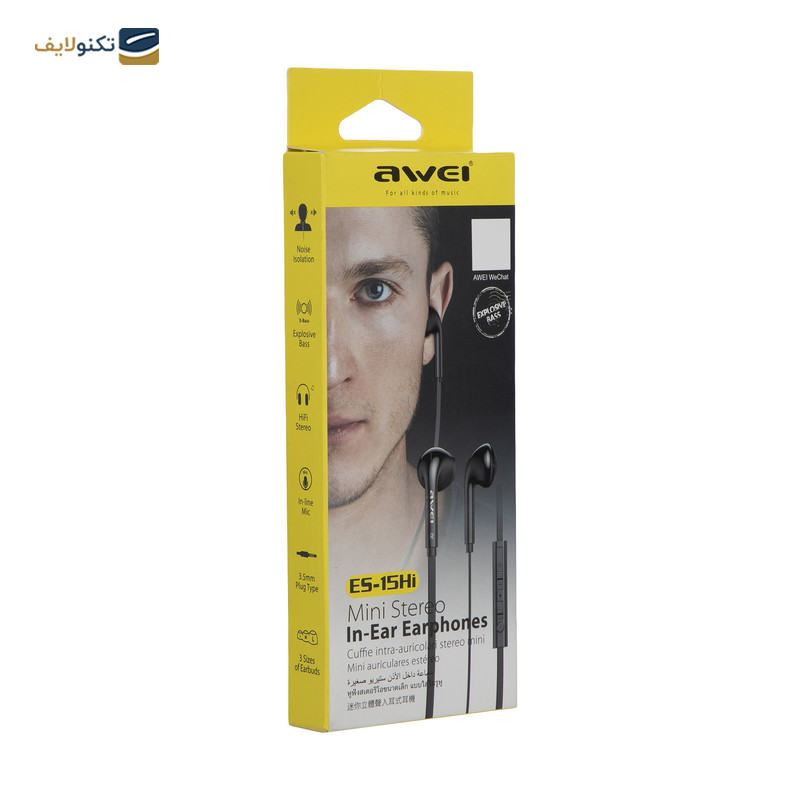 هندزفری سیمی اوی مدل ES-15Hi - Awei ES-15Hi Earbuds