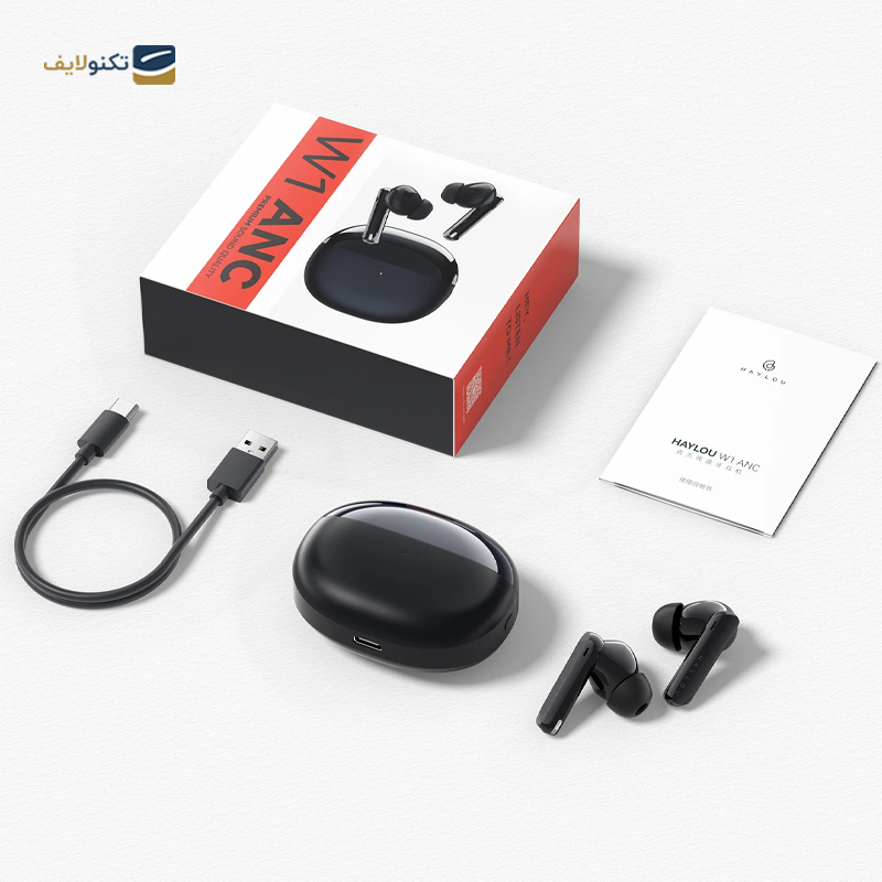 هندزفری بلوتوثی هایلو مدل W1 ANC - Haylou W1 ANC Bluetooth Earbuds