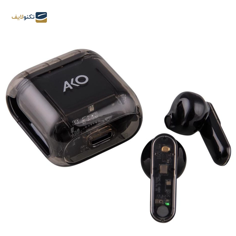 هندزفری بلوتوثی آکو مدل AT- 8 - ACO AT- 8 Bluetooth Earbuds