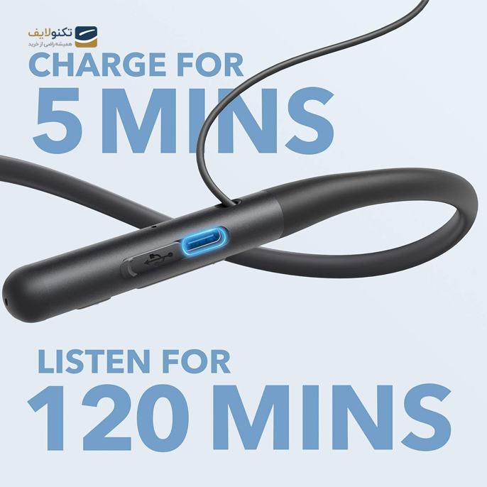 هدفون بی سیم انکر مدل SoundCore Life U2 A3212 - Anker SoundCore Life U2 A3212 Bluetooth Neckband Headphone