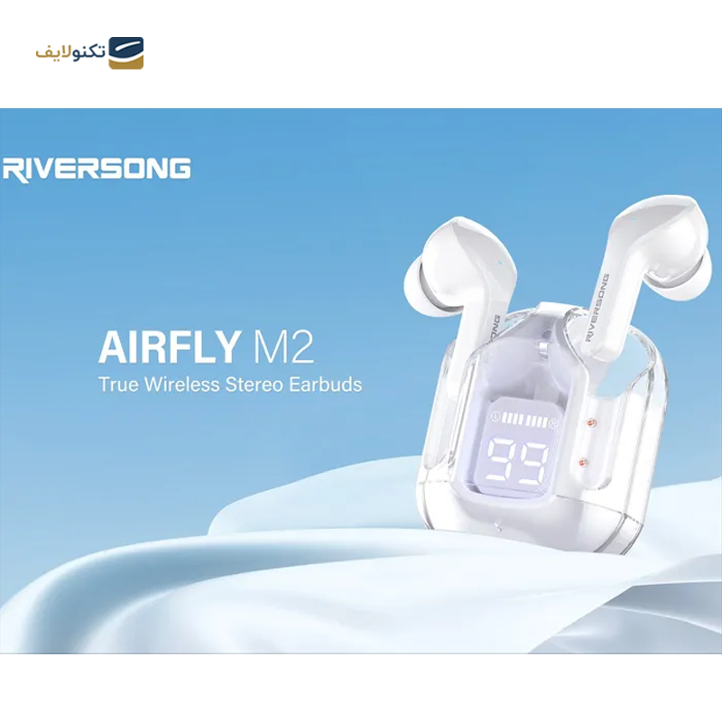 هندزفری بلوتوثی ریورسانگ مدل Airfly M2 - Riversong Airfly M2 bluetooth Earbuds