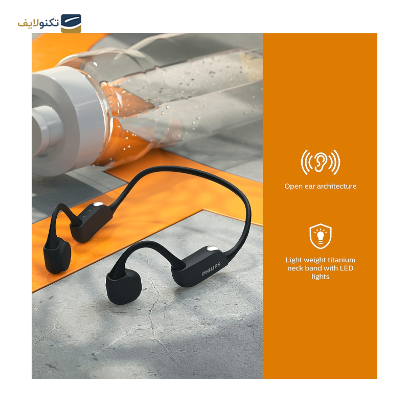 هندزفری بلوتوثی فیلیپس مدل ‎TAA6606BK/00 - Philips ‎TAA6606BK/00 Bluetooth Handsfree