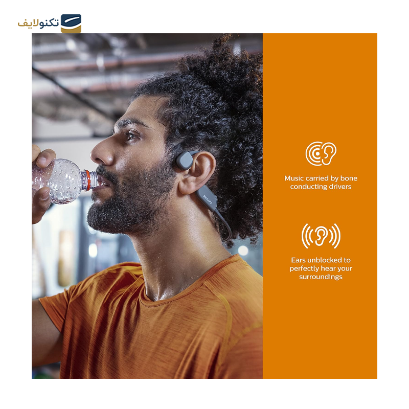 هندزفری بلوتوثی فیلیپس مدل ‎TAA6606BK/00 - Philips ‎TAA6606BK/00 Bluetooth Handsfree