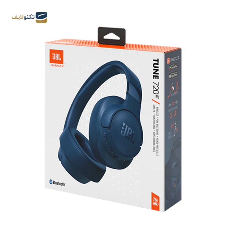 هدفون بی سیم جی بی ال مدل Tune 720BT - JBL Tune 720BT Wireless Headphone