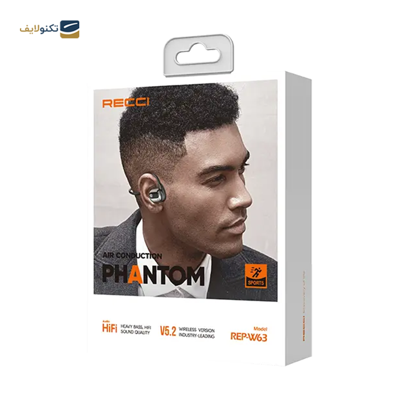 هندزفری بلوتوثی رسی مدل REP-W63 - Recci REP-W63 bluetooth Earbuds