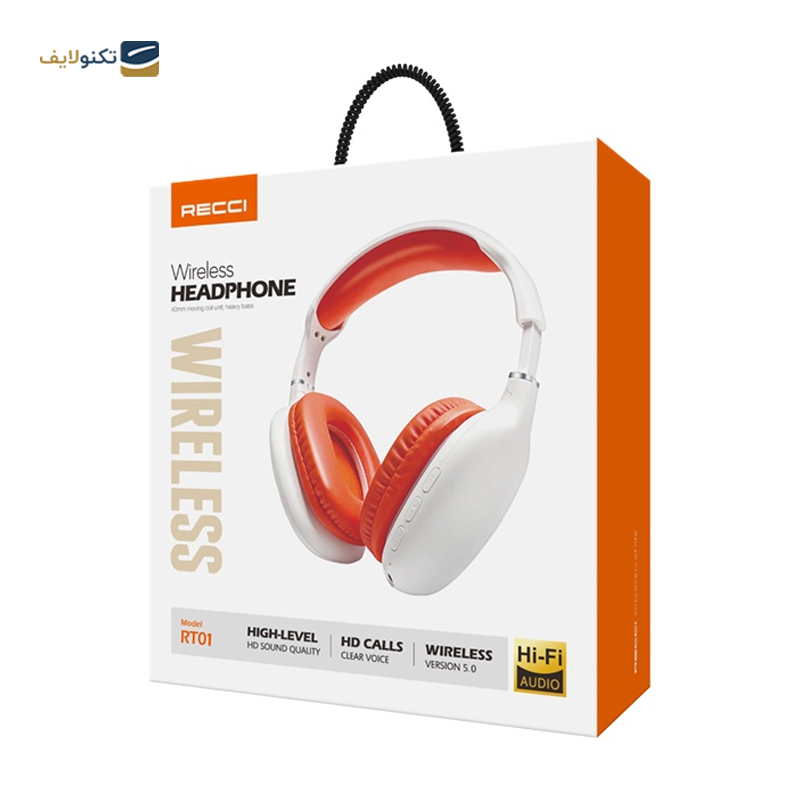 هدفون بی سیم رسی مدل RT01 - Recci RT01 Wirless Headphone