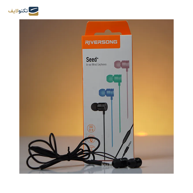 هندزفری سیمی ریورسانگ مدل Seed Plus EA64 - Riversong Seed Plus EA64 Handsfree