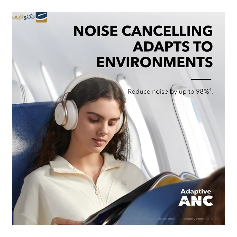 هدفون بی سیم انکر مدل Soundcore Space One A3035 - Anker Soundcore Space One A3035 Wireless Headphone