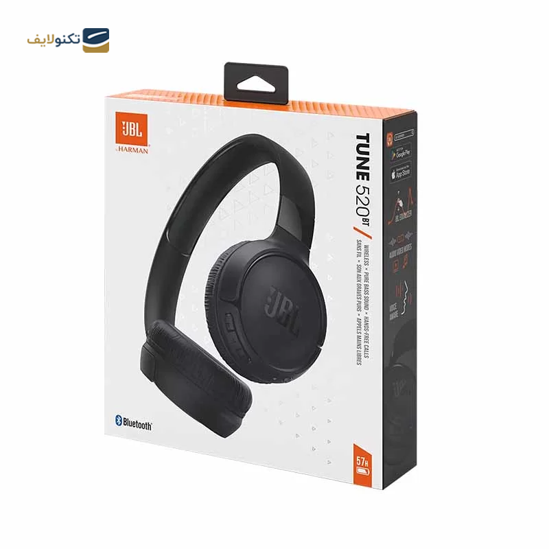 هدفون بی سیم جی بی ال مدل Tune 520BT - JBL Tune 520BT Wireless headphone