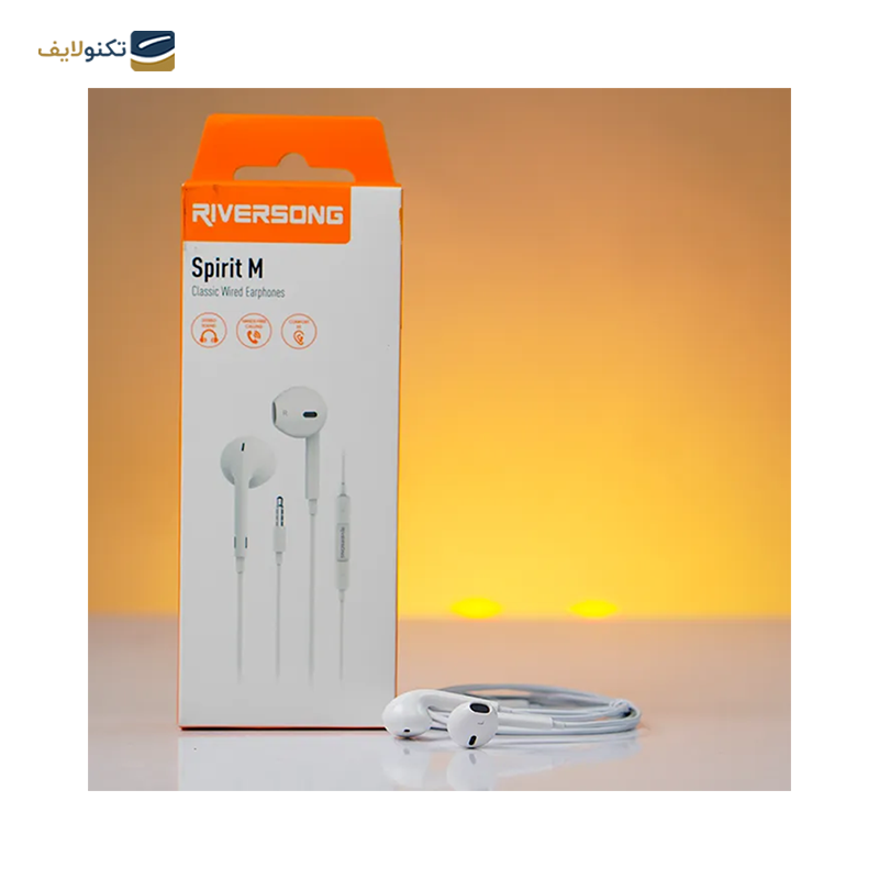 هندزفری سیمی ریورسانگ مدل Spirit M EA125 - Riversong Spirit M EA125 Handsfree