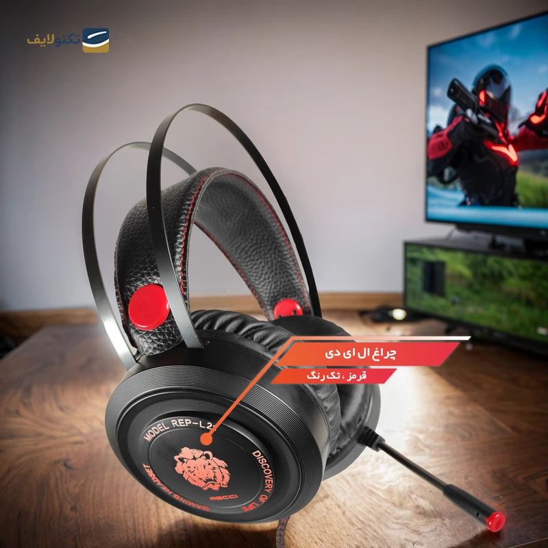 هدست گیمینگ رسی مدل REP-L21 - Recci REP-L21 Gaming Headset