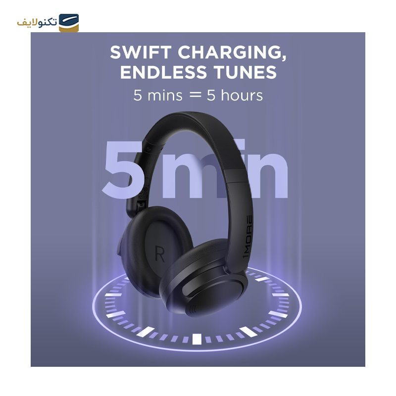 هدفون بی سیم وان مور مدل SonoFlow - 1MORE SonoFlow Wireless Headphone