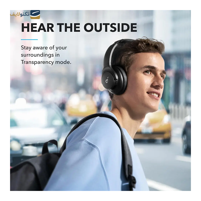 هدفون بی سیم انکر مدل Soundcore Q20i A3004 - Anker Soundcore Q20i A3004 Wireless Headphone