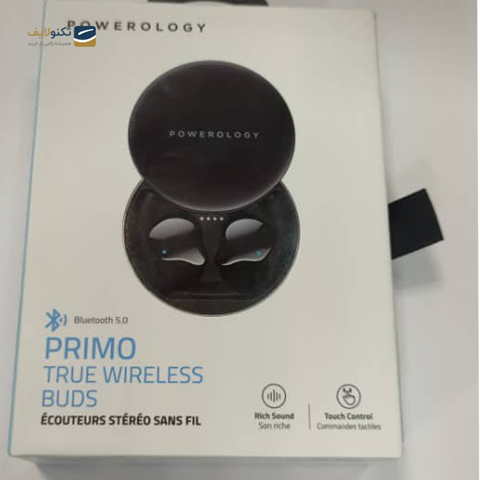 هندزفری بی سیم پاورولوجی مدل PRIMO True Wireless Buds - powerology primo true wireless buds