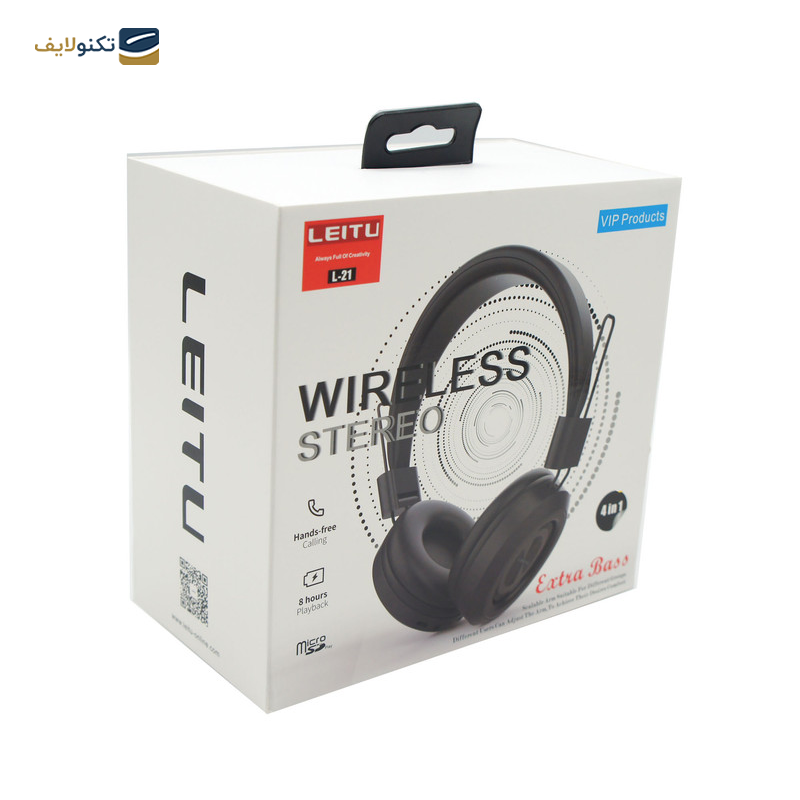 هدفون بی سیم لیتو مدل L-21 - Leitu L-21 Wireless Headphone