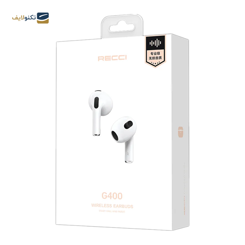 هندزفری بلوتوثی رسی مدل G400 - Recci G400 True bluetooth Earbuds