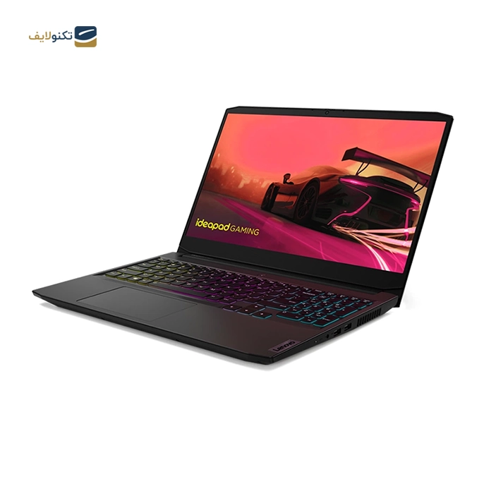 لپ تاپ لنوو 15.6 اینچی Ideapad Gaming 3 Ryzen5 5600H 16 512 SSD - Ideapad Gaming 3 Ryzen5 5600H 16 512 SSD  RTX 3050 4GB 15.6 FULL HD
