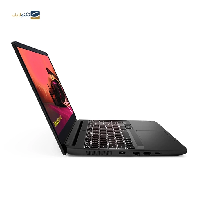 لپ تاپ لنوو 15.6 اینچی Ideapad Gaming 3 Ryzen5 5600H 16 512 SSD - Ideapad Gaming 3 Ryzen5 5600H 16 512 SSD  RTX 3050 4GB 15.6 FULL HD
