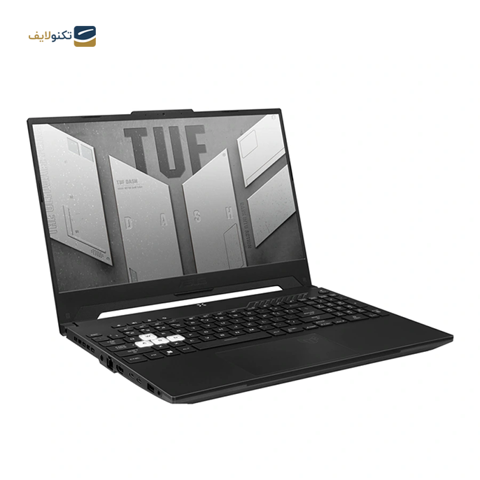 لپ تاپ ایسوس 15.6 اینچی مدل TUF Dash F15 FX517ZE-HN069 - Asus i7 12650H-16GB-512SSD-4GB 3050Ti-FHD Win Laptop